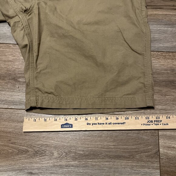Men's Carhartt Carpenter Utility Shorts SZ 40x10 TAN B147 DKH Casual Work - Picture 6 of 9